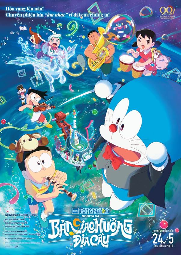 Mùa Hè 2024 Khởi Động, Phim Điện Ảnh Doraemon Sẽ Trở Lại Với Khán Giả Việt                                                                                            