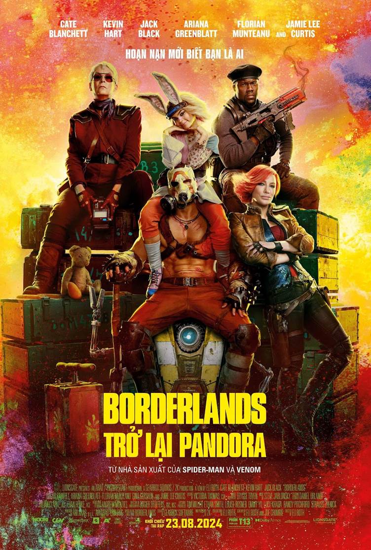  Dàn Sao Hollywood Khủng Tề Tựu Trong Bom Tấn Chuyển Thể Từ Tựa Game Đình Đám “Borderlands” - Ra Rạp Xem Gì