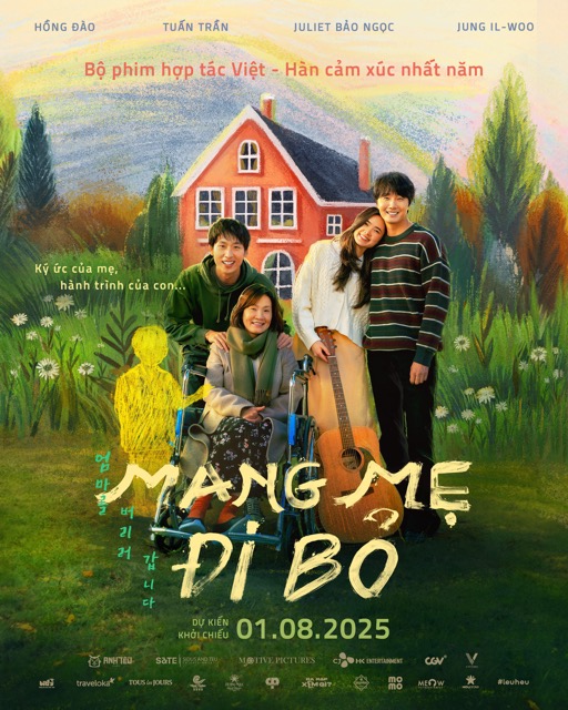 Mang Mẹ Đi Bỏ Tung Firstlook Poster Gây Tò Mò, Lộ Diện Dàn Diễn Viên Việt - Hàn Bảo Chứng Diễn Xuất