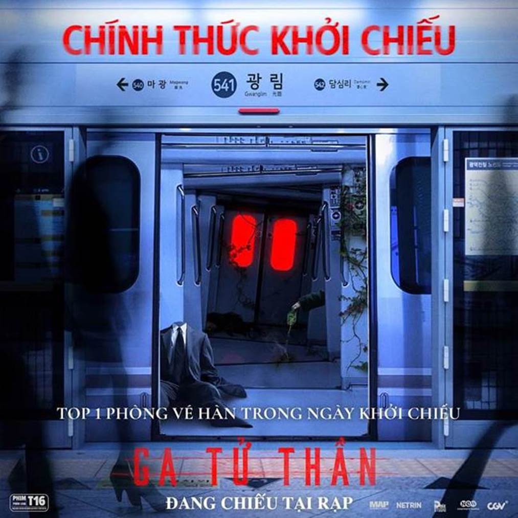 Ga Tử Thần (Ghost Train) Đổ Bộ Rạp Việt - Truyền Thuyết Ga Tàu Nuốt Người Làm Rúng Động Phòng Vé Hàn Quốc - Ra Rạp Xem Gì
