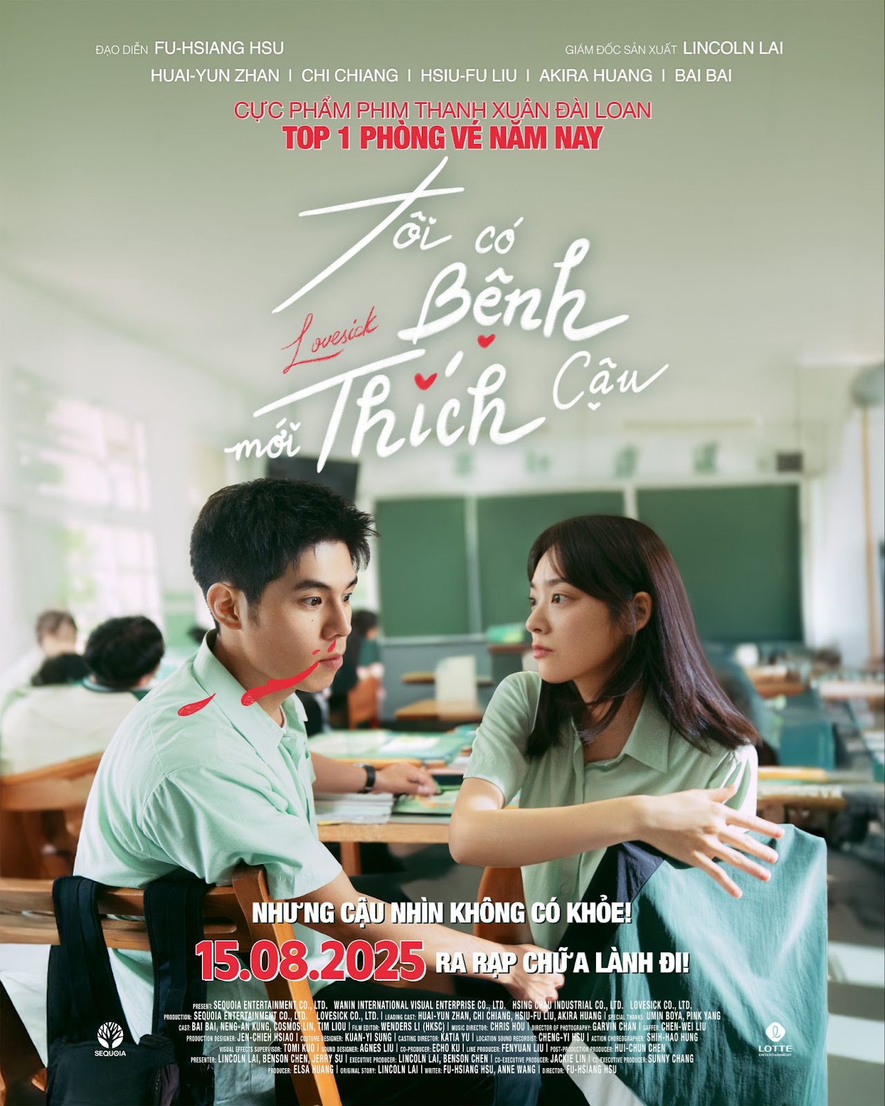 Tôi Có Bệnh Mới Thích Cậu: Cực Phẩm Phim Thanh Xuân Xứ Đài Cập Bến Phòng Vé Việt - Ra Rạp Xem Gì