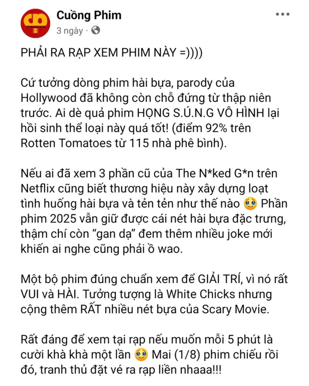 Phản Ứng Bùng Nổ Từ Suất Chiếu Sớm: Khán Giả Quốc Tế Đến Việt Nam Đều Cười Nghiêng Ngả Với Họng Súng Vô Hình 2025 - Ra Rạp Xem Gì