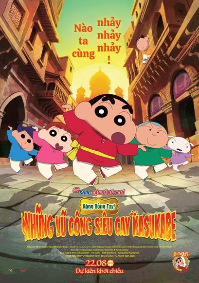 Phim Shin Cậu Bé Bút Chì: Nóng Bỏng Tay! Những Vũ Công Siêu Cay Kasukabe! - Ra Rạp Xem Gì