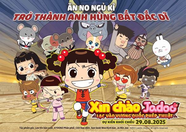  Thương Hiệu Hoạt Hình Quốc Dân Hàn Quốc “Xin Chào Jadoo” Tái Xuất: Màn Tái Xuất Đầy Phép Màu Dịp Lễ 2/9